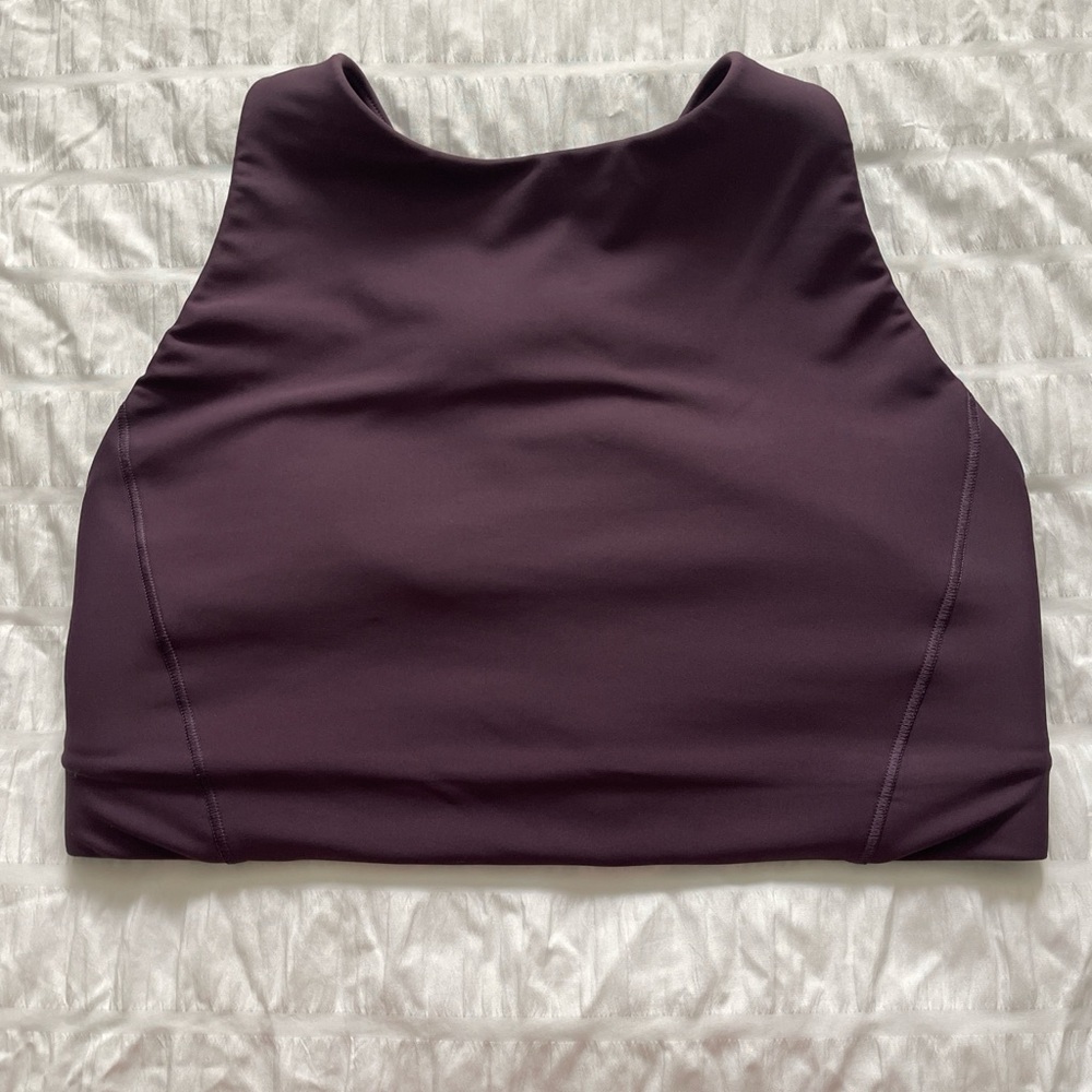 Athleta Dark Purple Bra Medium D/DD